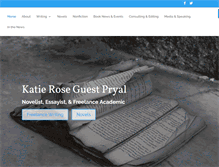 Tablet Screenshot of katieroseguestpryal.com